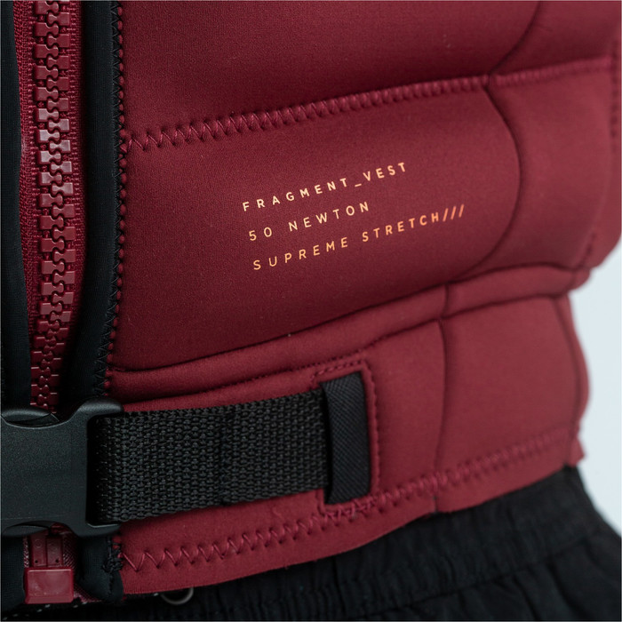 2023 Jobe Mens Fragment Life Vest 244922009 - Burgundy Red